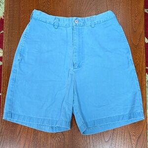 J. Crew Light Blue Men's Flat Front Shorts 30